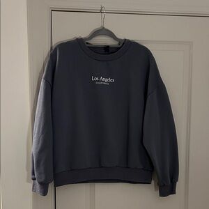 Los Angeles California women’s Gray Sweater